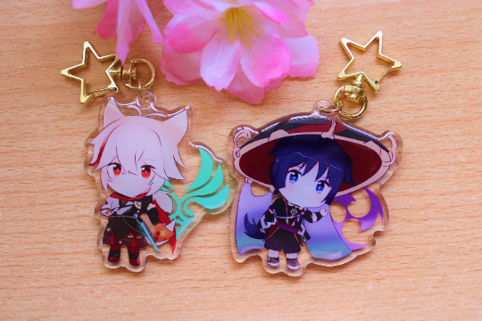 Genshin Impact Neko Charms