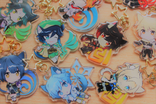 Genshin Impact Neko Charms