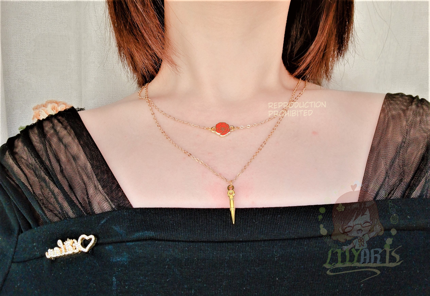 Spy X Family Yor Forger necklace