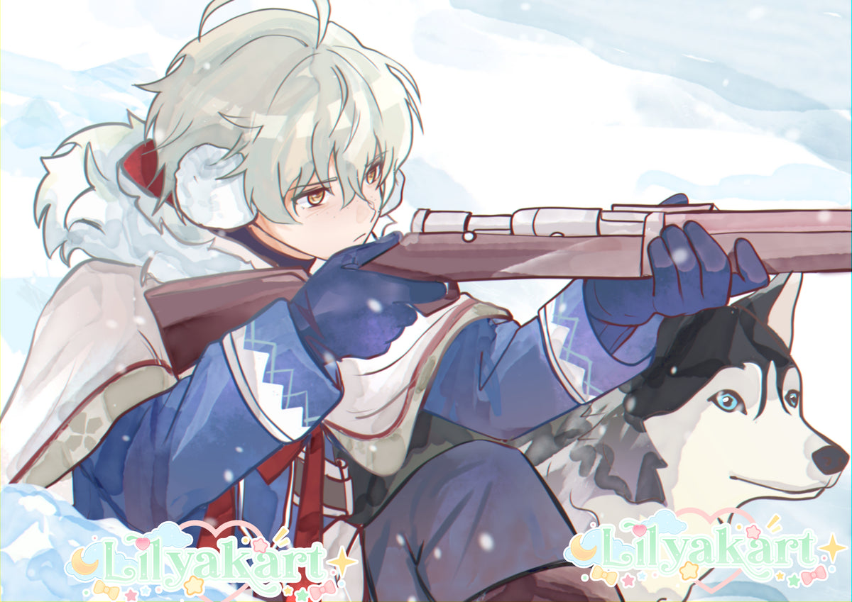 A5 Alyosha print - Genshin Impact