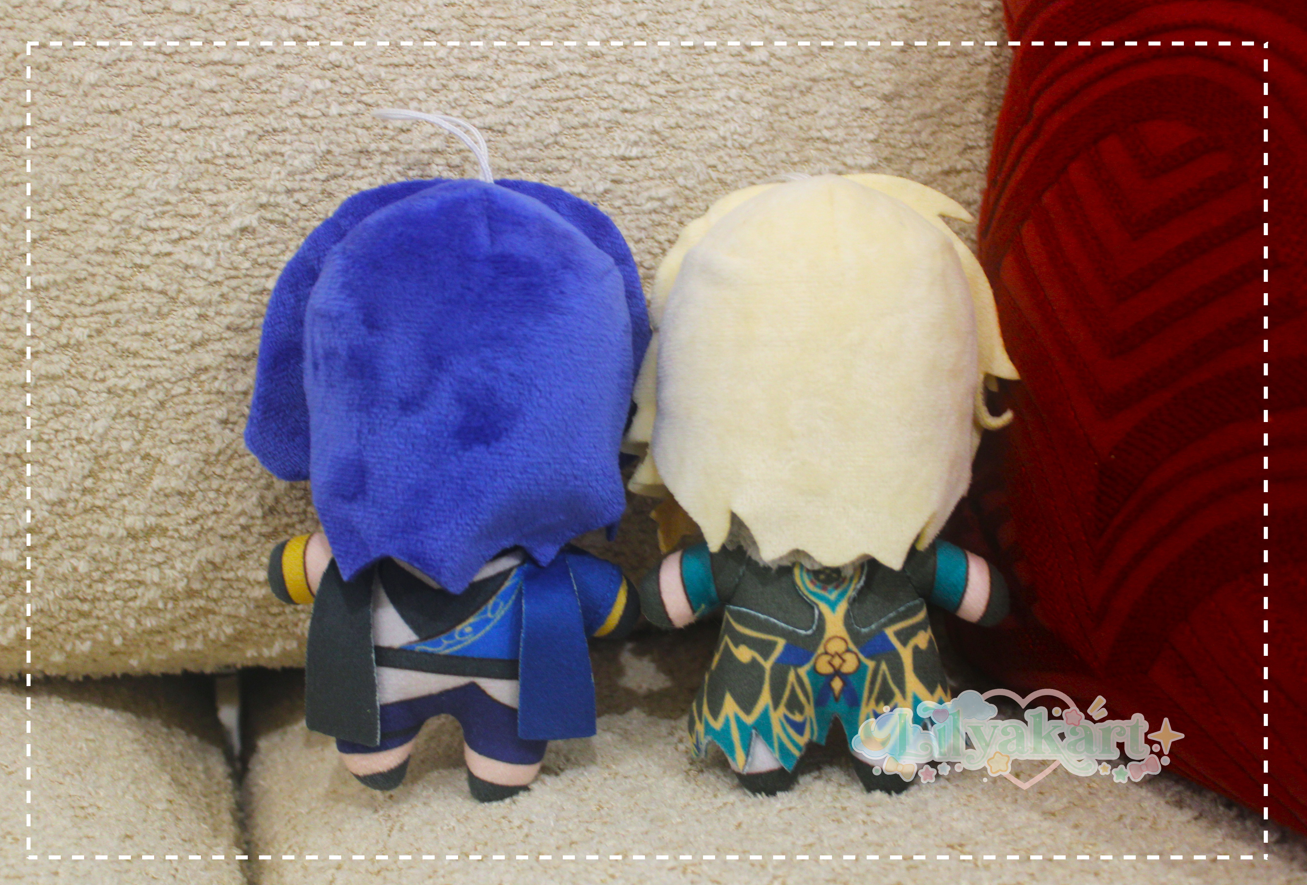 [PREORDER ] Aventurine and Dr. Ratio plushies - Honkai Star Rail