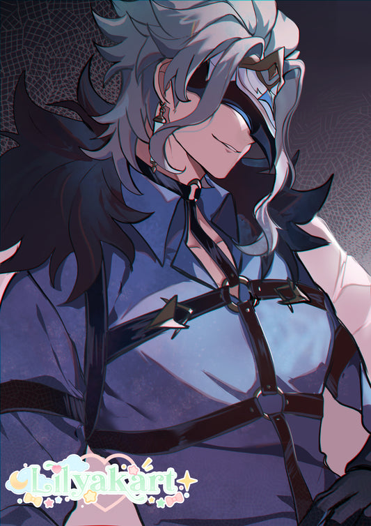 A5 Dottore print - Genshin Impact