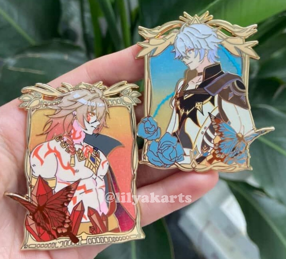 Phainon and Mydei Enamel Pin - Honkai Star Rail