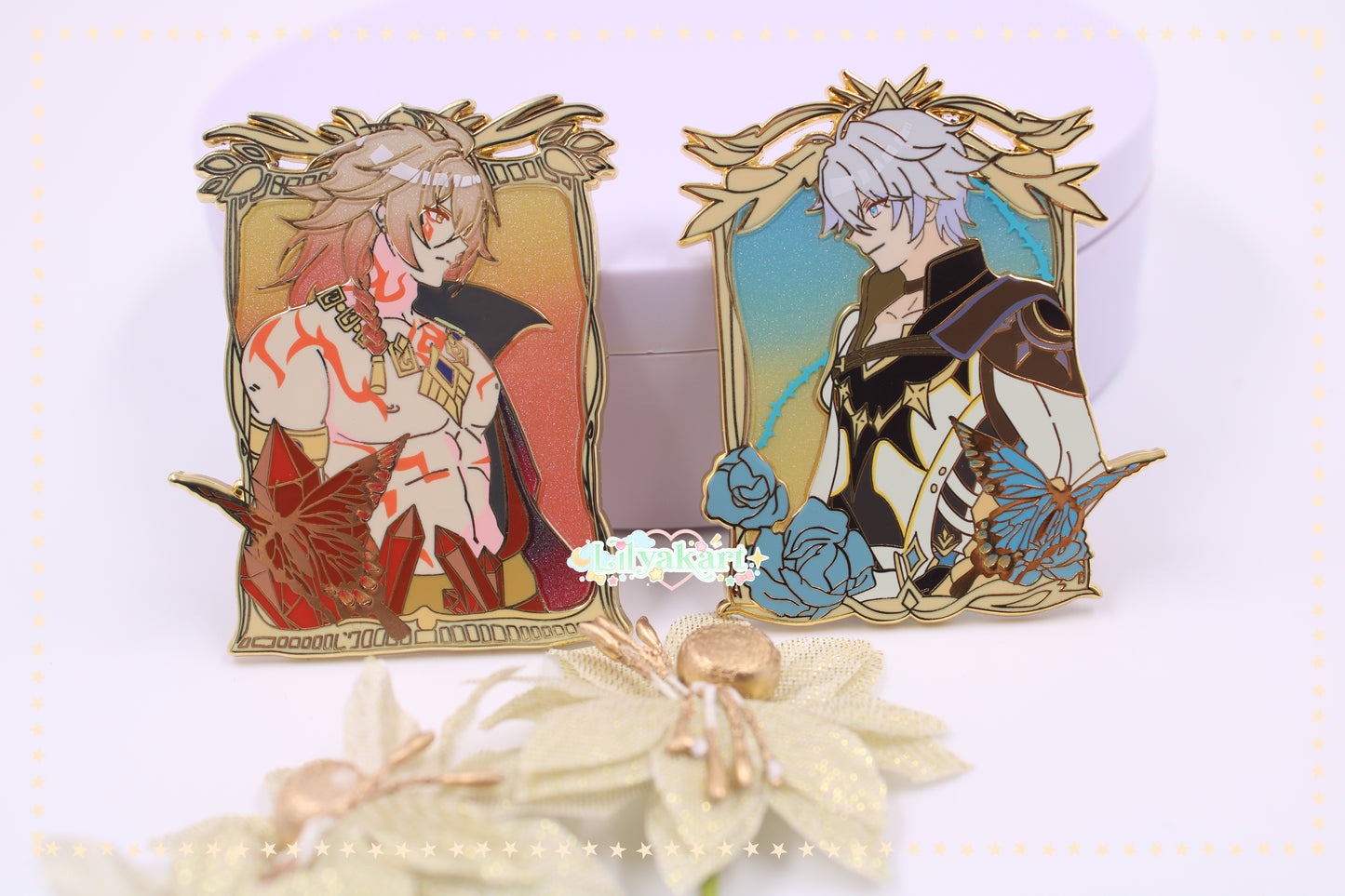 Phainon and Mydei Enamel Pin - Honkai Star Rail