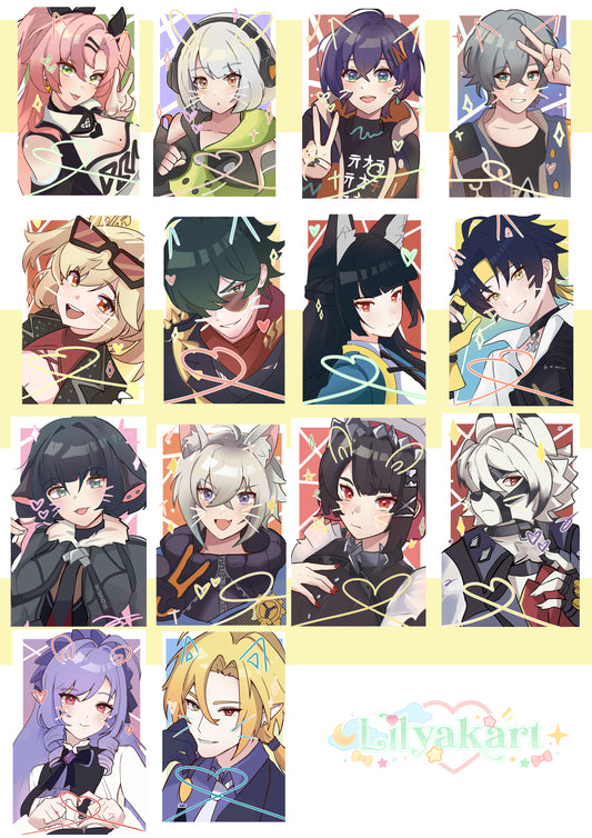 Zenless Zone Zero Photocards