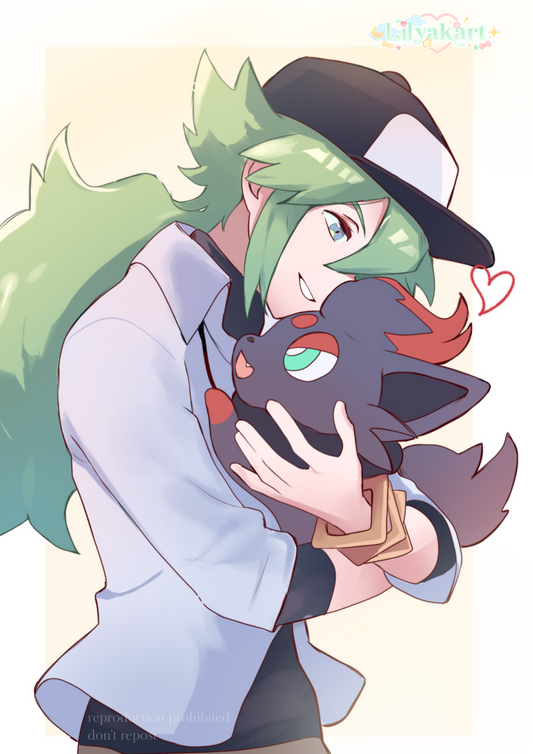 A5 N Harmonia - Pokemon print