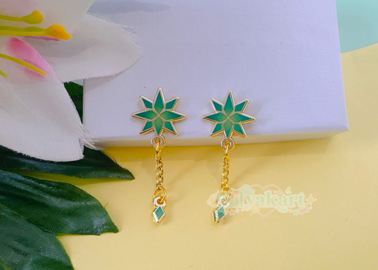 Alhaitham stud earrings - Genshin Impact