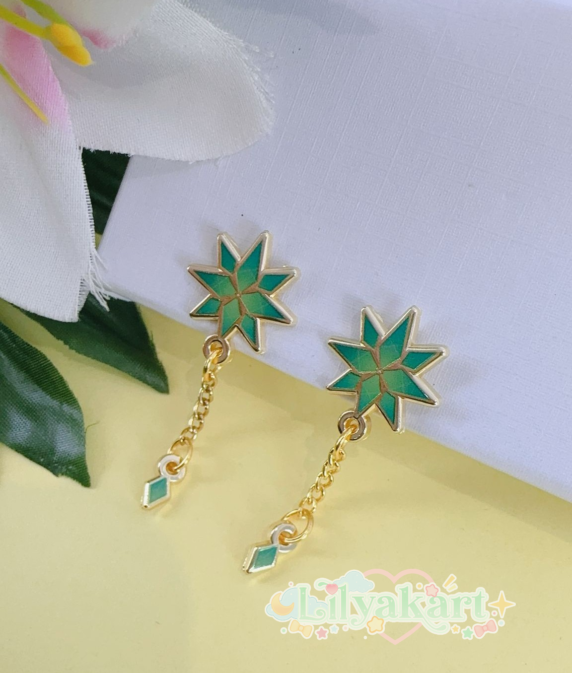 Alhaitham stud earrings - Genshin Impact