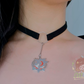 Wriothesley - Genshin Impact choker with charm