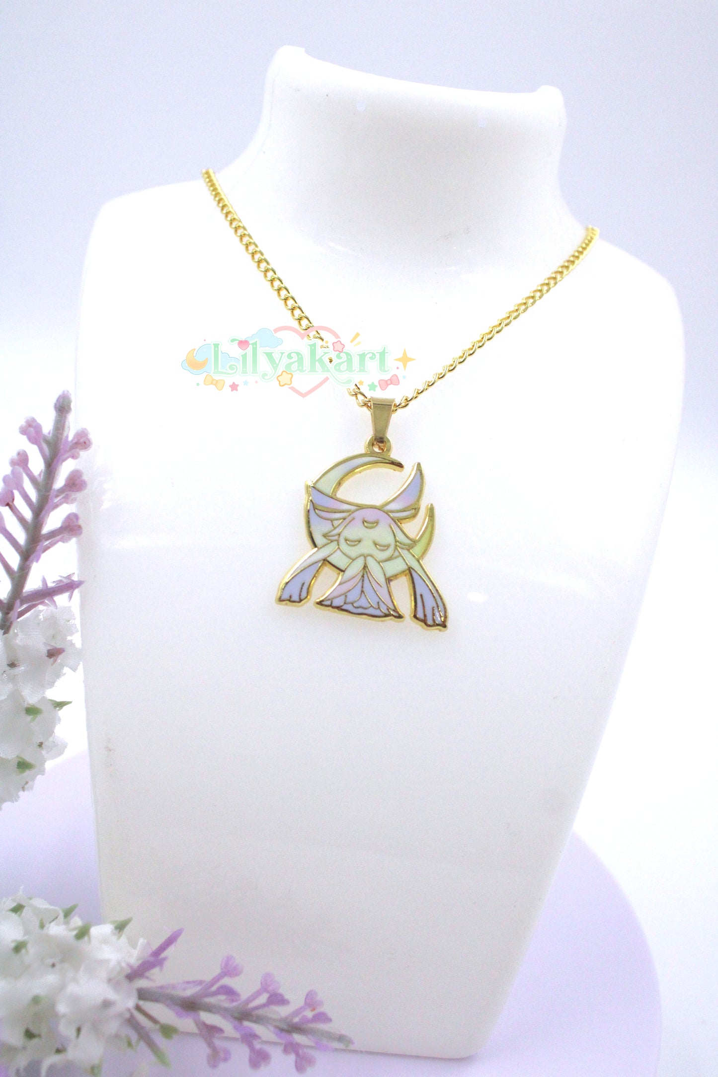 Columbina/ Kuuvahki - Genshin Impact necklace pendant
