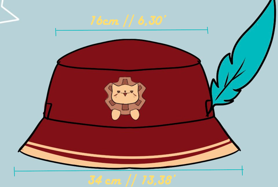 Kaveh bucket hat - Genshin Impact