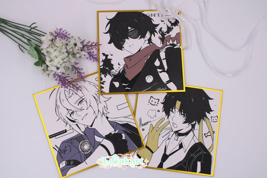 Hugo, Harumasa, Lighter - Zenless Zone Zero Shikishi Print