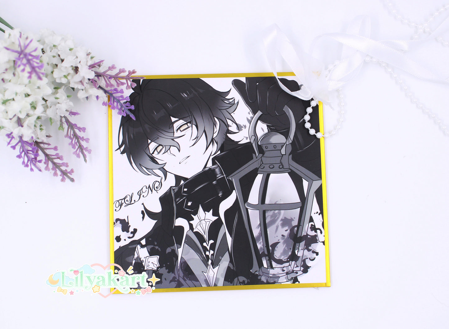 Flins, Neuvillette, Wriothesley - Genshin Impact Shikishi Print