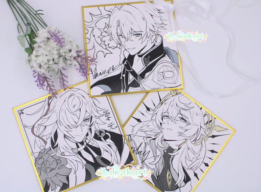 Phainon, Sunday, Jing Yuan - Honkai Star Rail Shikishi Print