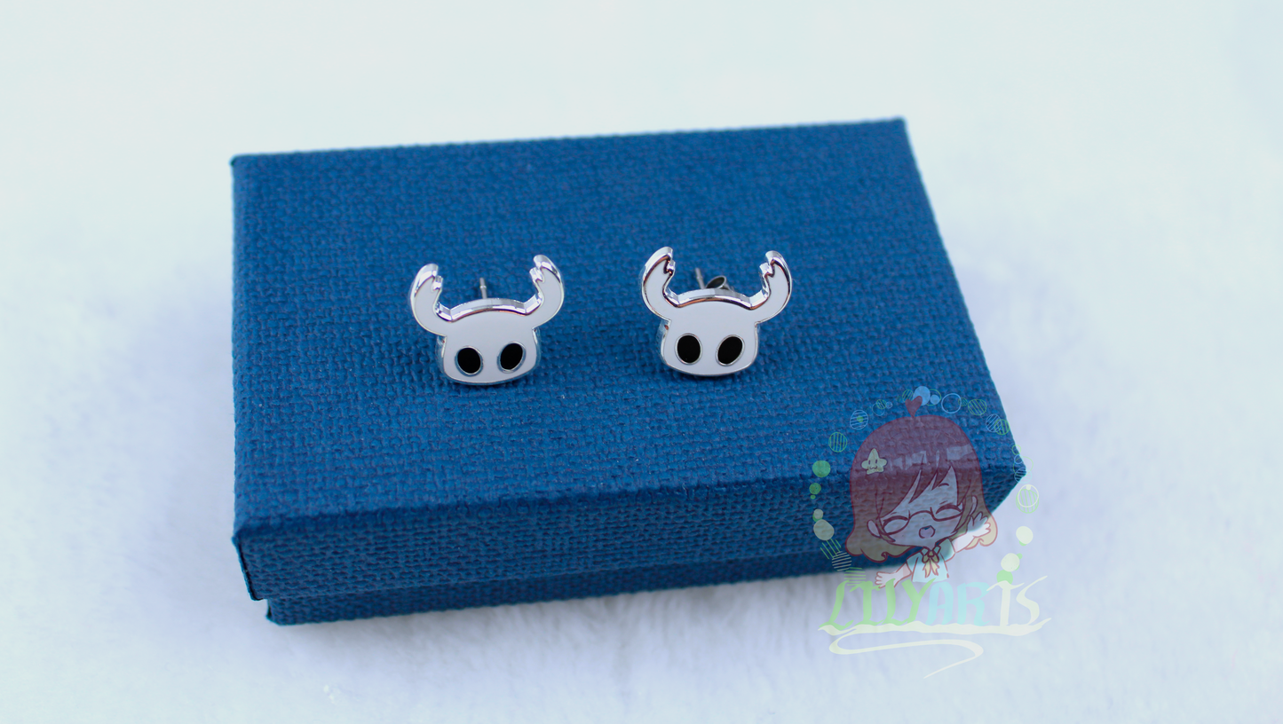 The Knight - Stud earrings Hollow Knight