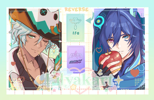 Ifa and Ororon photocard - Genshin Impact