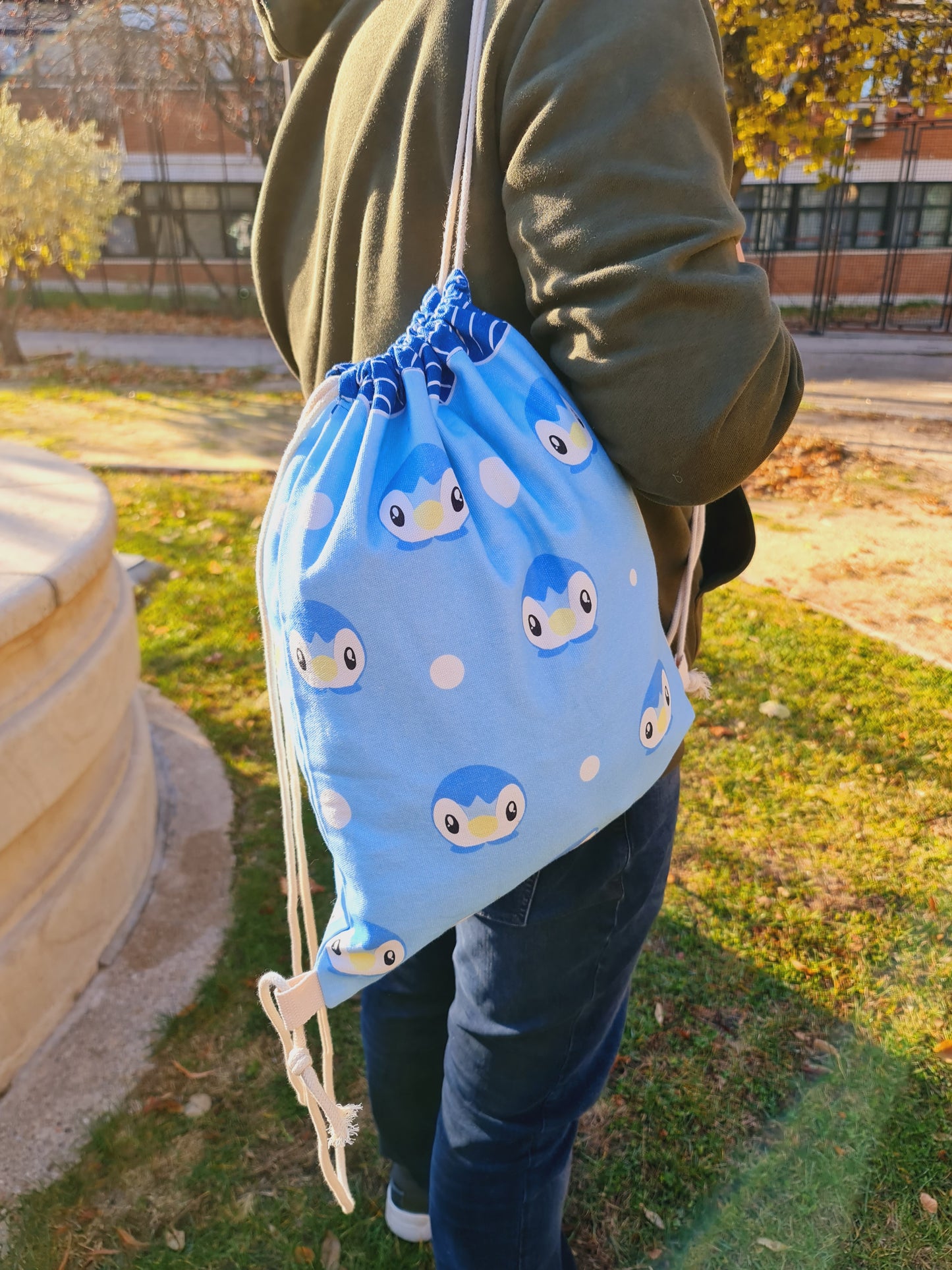 Pokémon Piplup Drawstring Bag