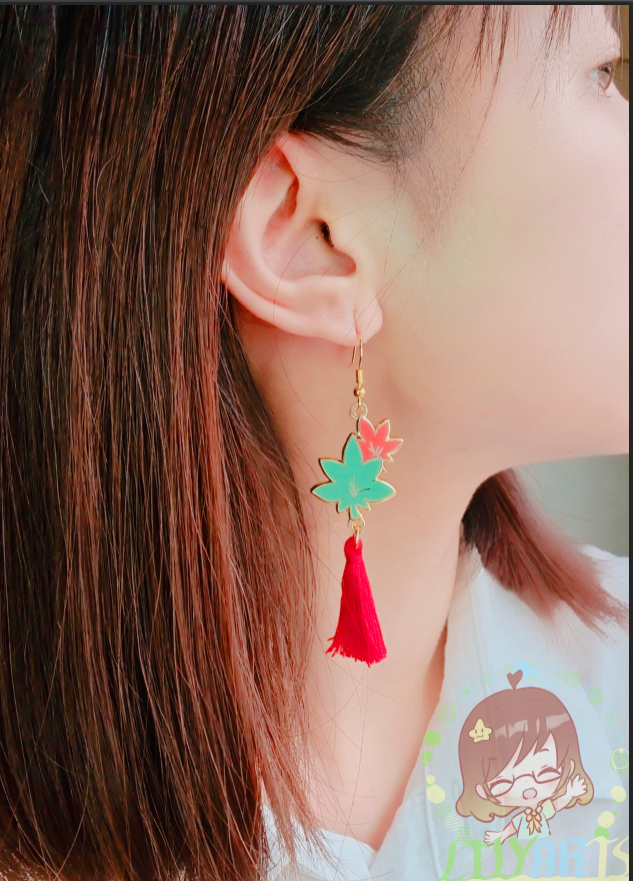 Kazuha Genshin Impact Earrings