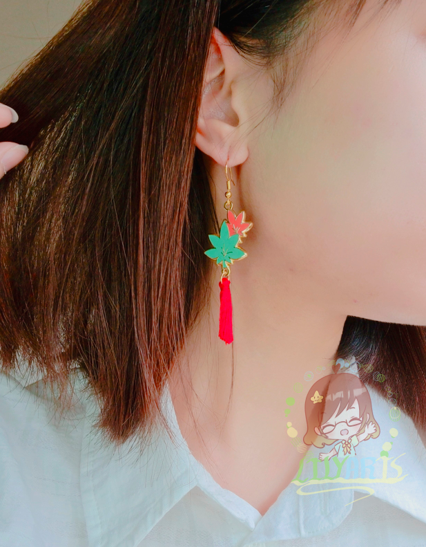 Kazuha Genshin Impact Earrings