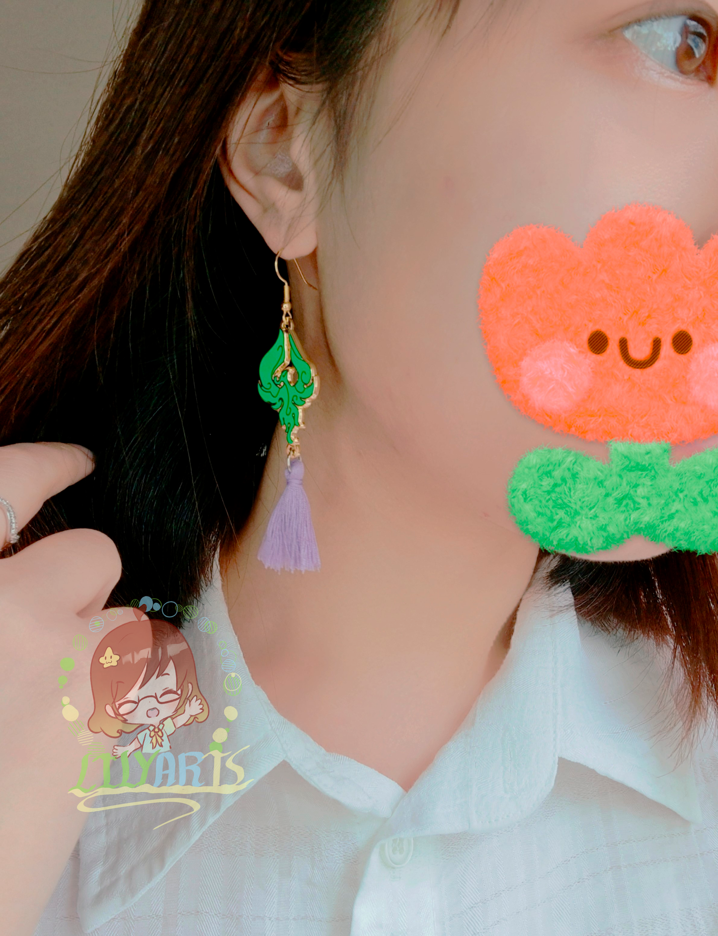 Xiao Genshin Impact earring